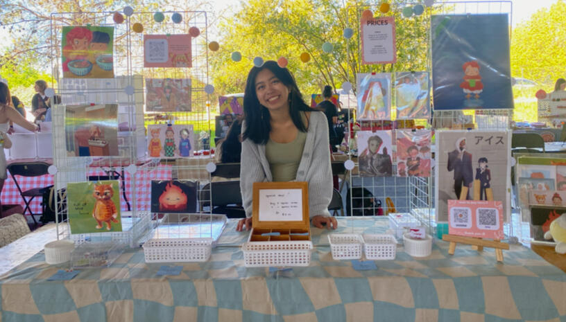 full booth setup